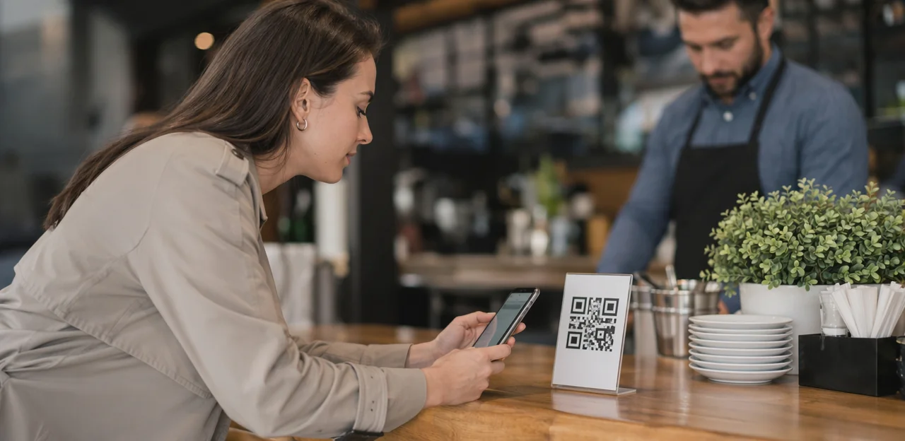 Mejores prácticas de ubicación y contexto para puntos de contacto QR físicos