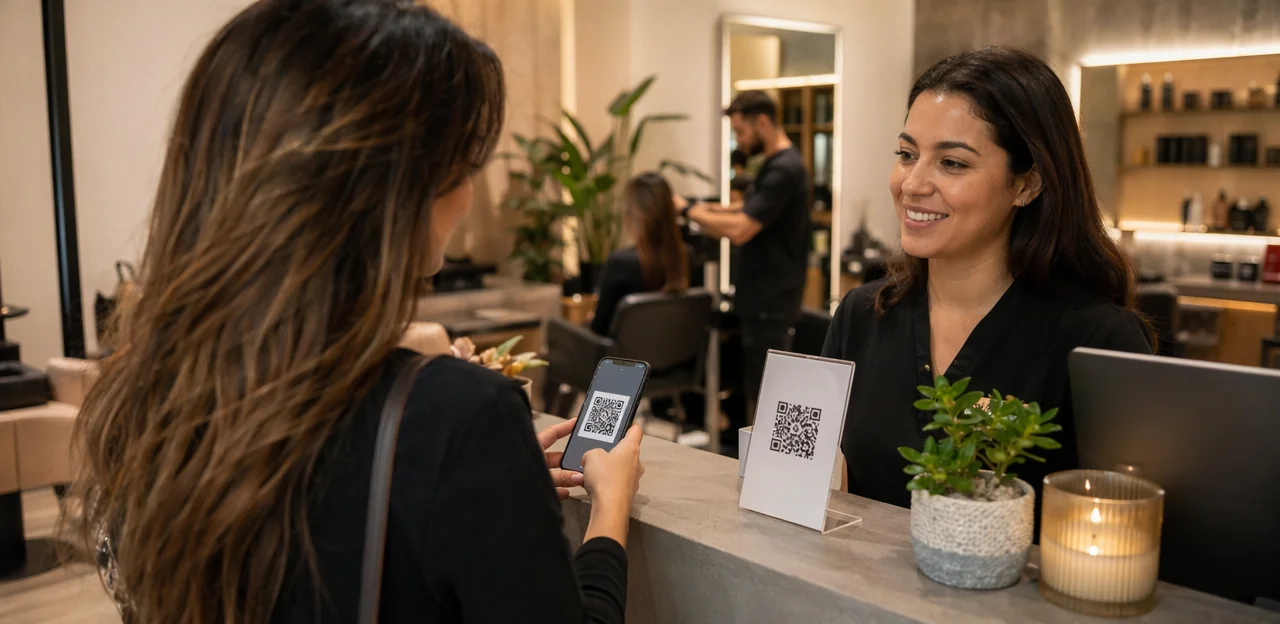Feedback con codice QR per saloni: modi semplici per ascoltare i clienti