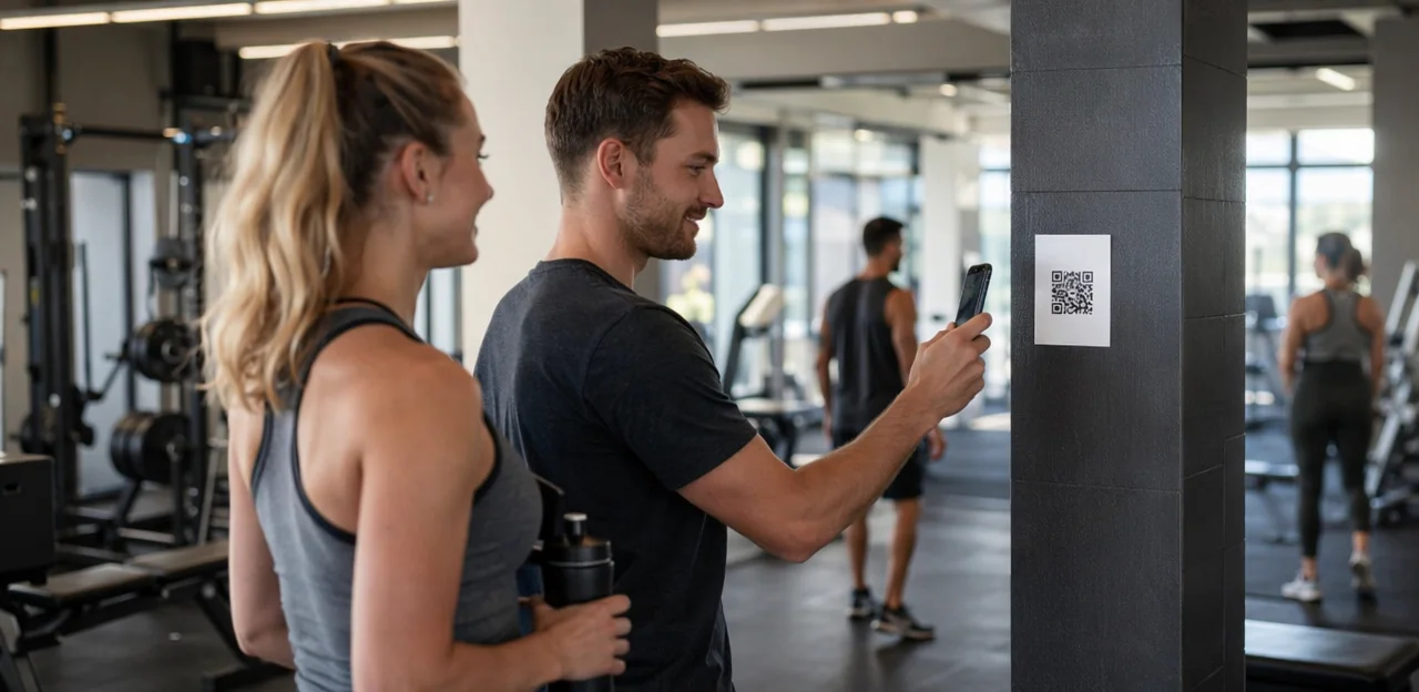 Einfache Anwendungsfälle für QR-Codes für Vereinsfeedback in den Einrichtungen