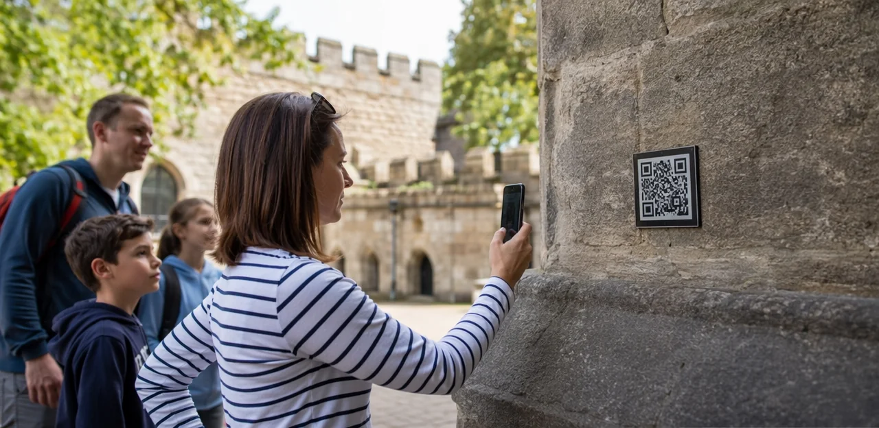 Esempi di utilizzo dei codici QR per il feedback dei visitatori nelle attrazioni