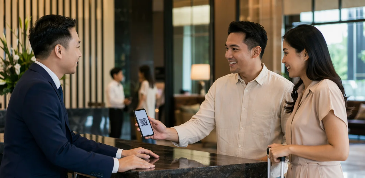 QR-Code-Druck für Restaurants, Hotels und Events