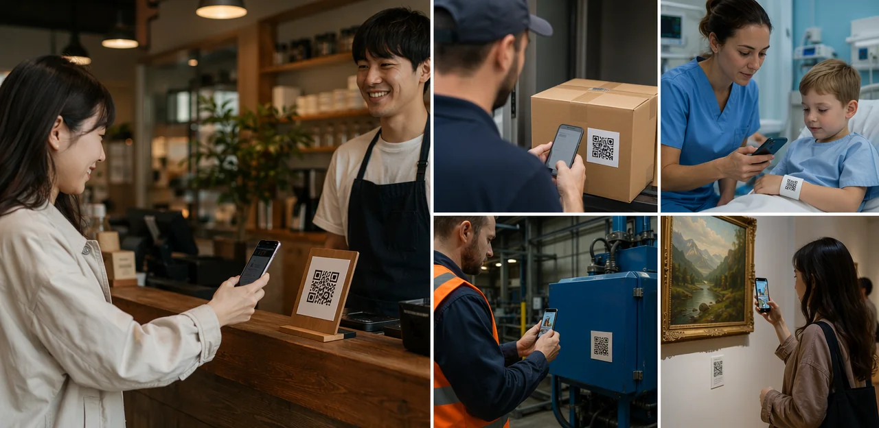 Le migliori dimensioni degli adesivi QR per caso d’uso e settore
