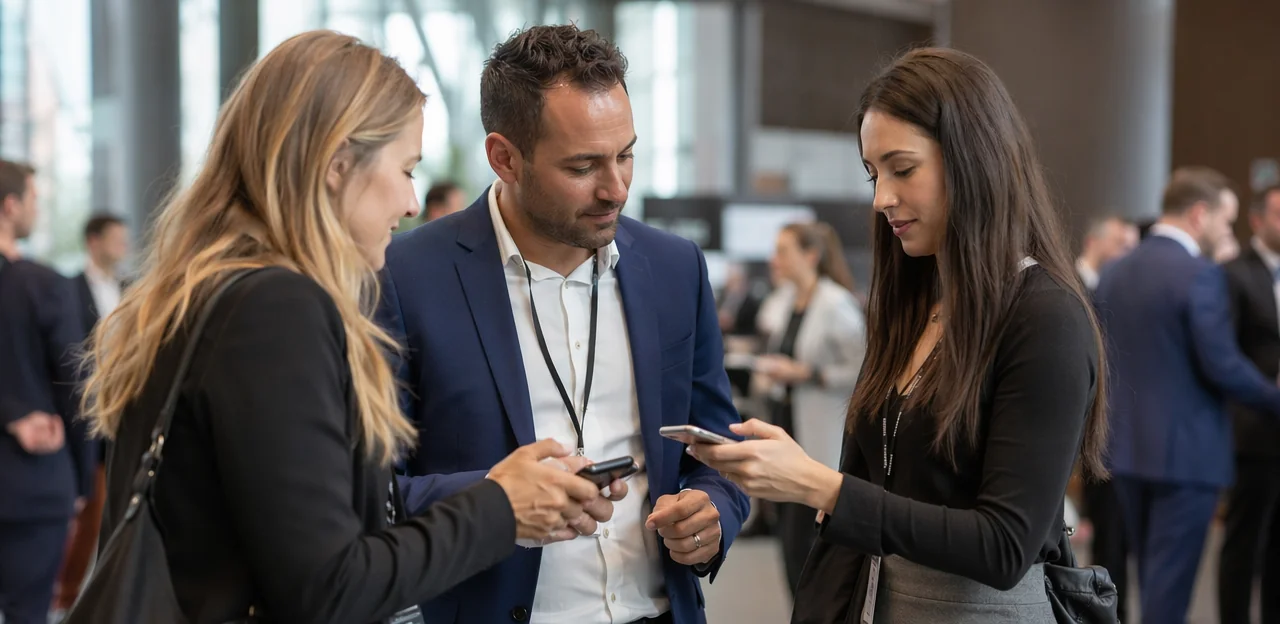 Encuesta con código QR para eventos
