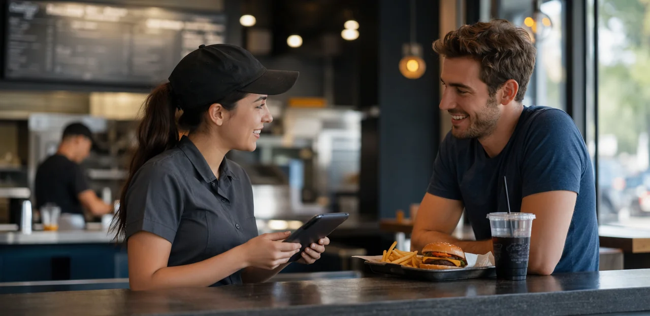 Feedback in Schnellrestaurants: nützliche Daten in Sekunden sammeln