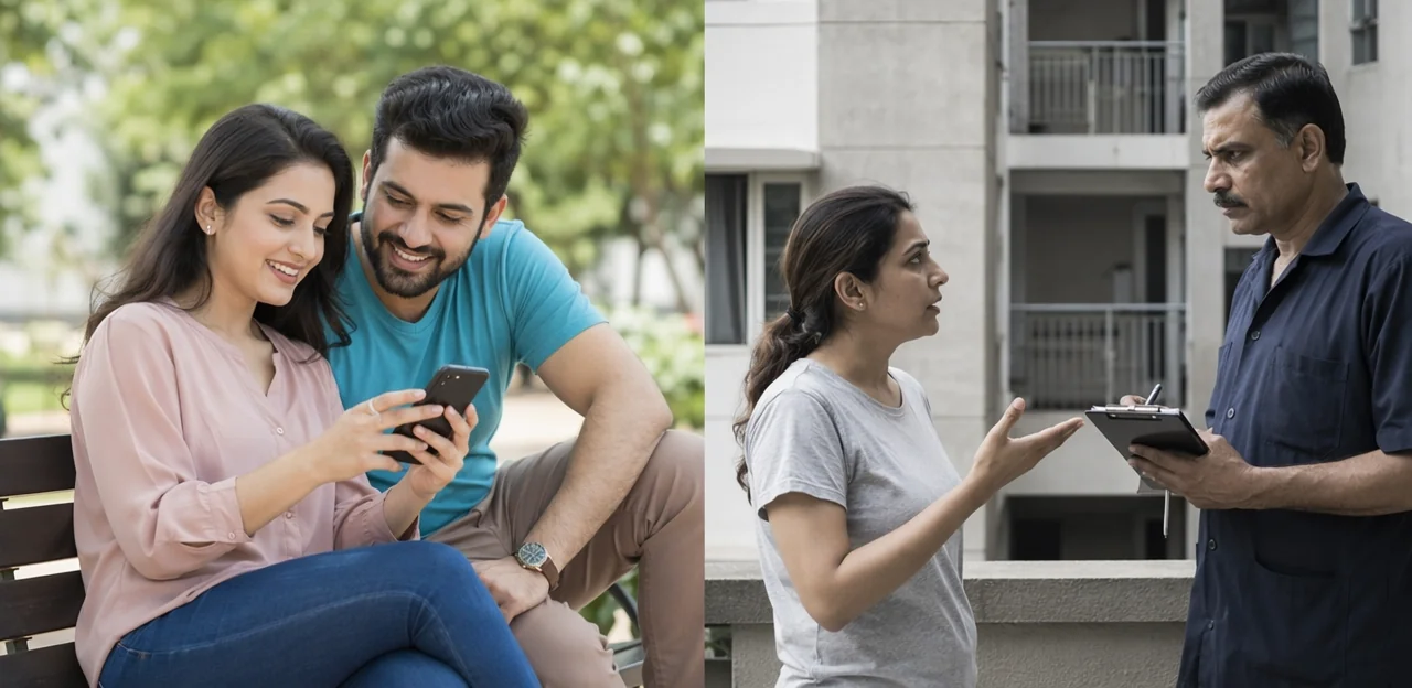 Resident feedback app vs no-app feedback in housing communities