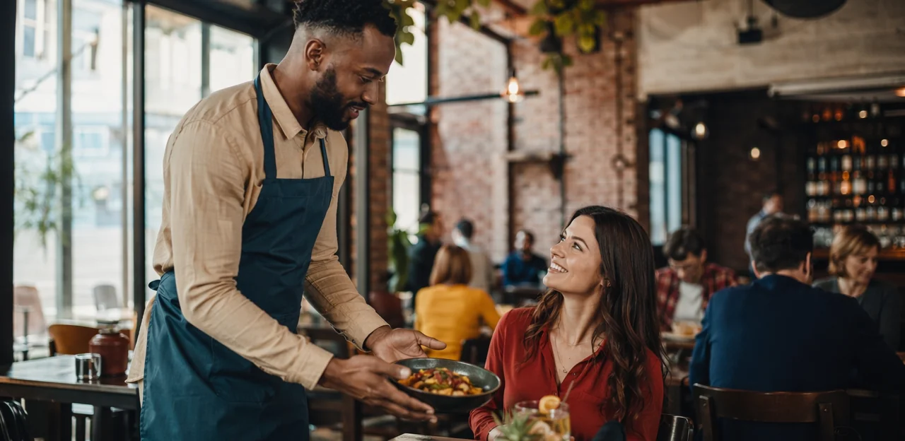 Ejemplos de feedback en restaurantes según escenarios comunes de servicio