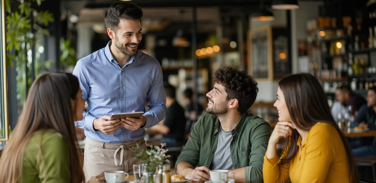 Esempio di struttura delle domande di feedback per ristoranti e caffè