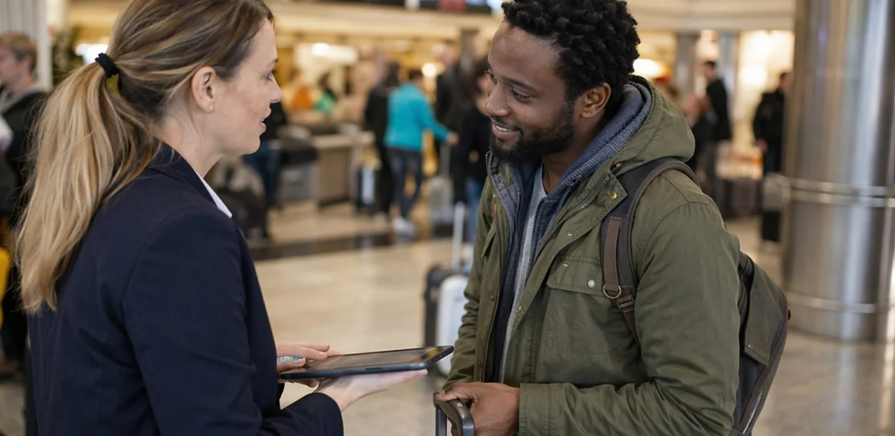 Service quality feedback for transport hubs: what to ask and why
