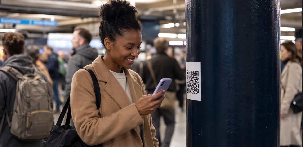So planen Sie ein effektives Programm für QR-Codes zum Bahnhofsfeedback