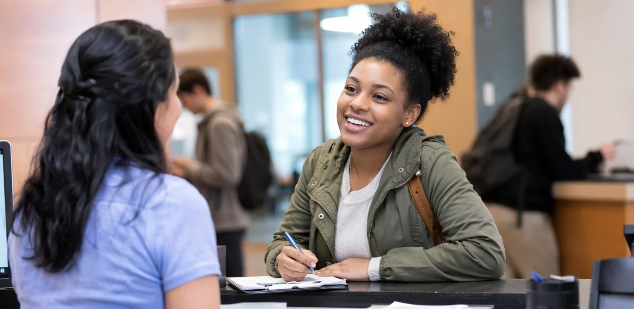 Student feedback examples by campus service area