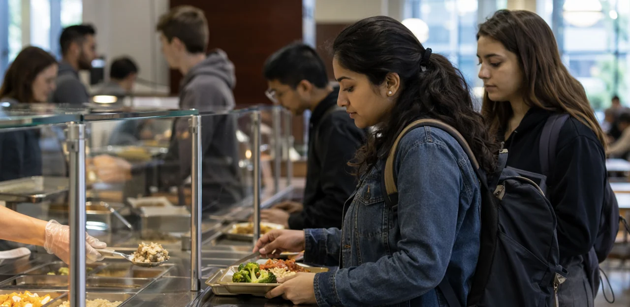Studentfeedback voor kantines: meten van eten, wachtrijen en waarde