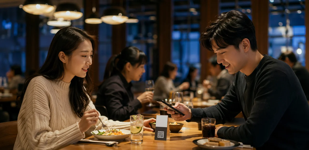 Soportes de feedback en mesa para restaurantes