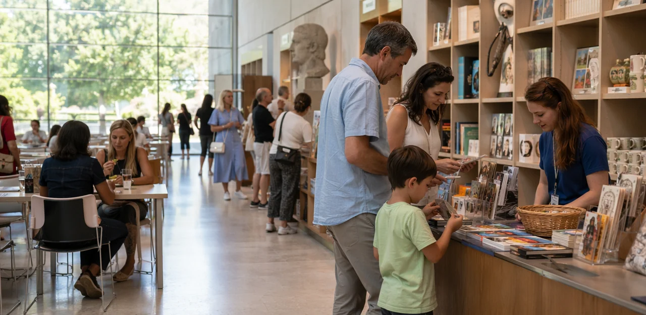 Qué medir en cafeterías de museos, tiendas de regalos y eventos