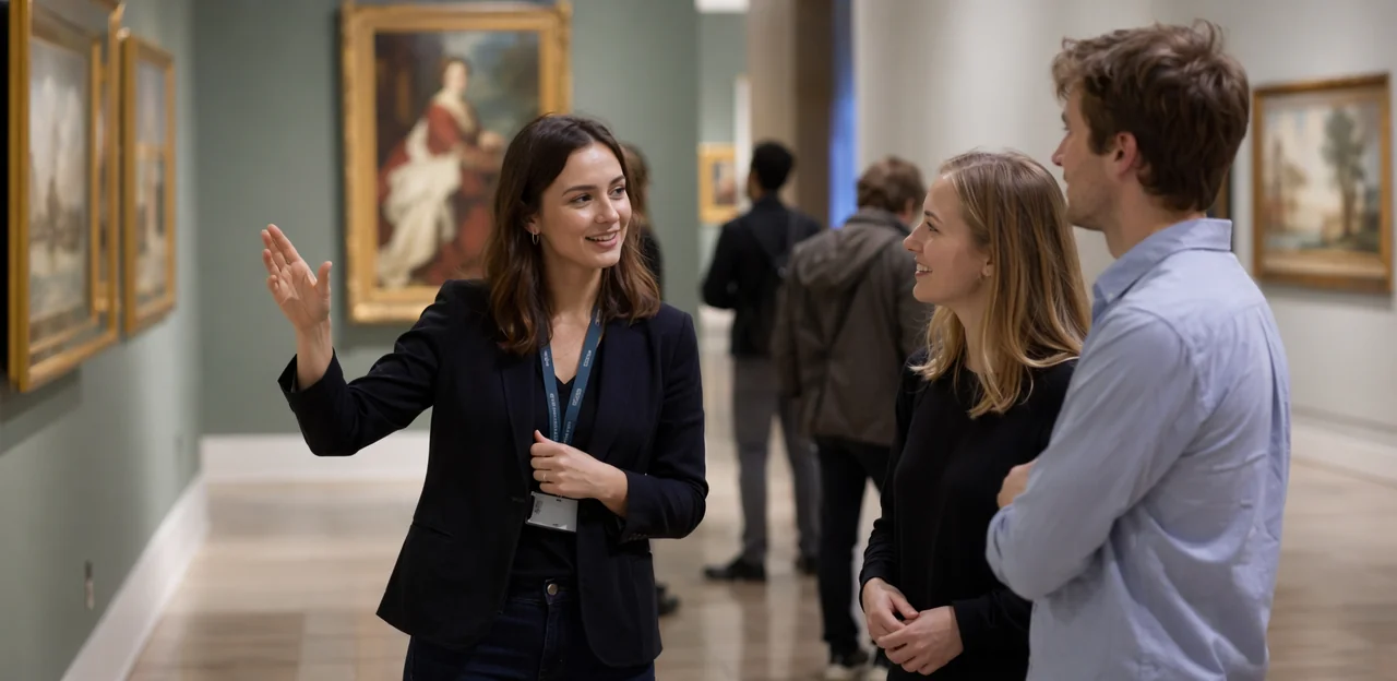 Mejores casos de uso para museos, galerías y atracciones para visitantes