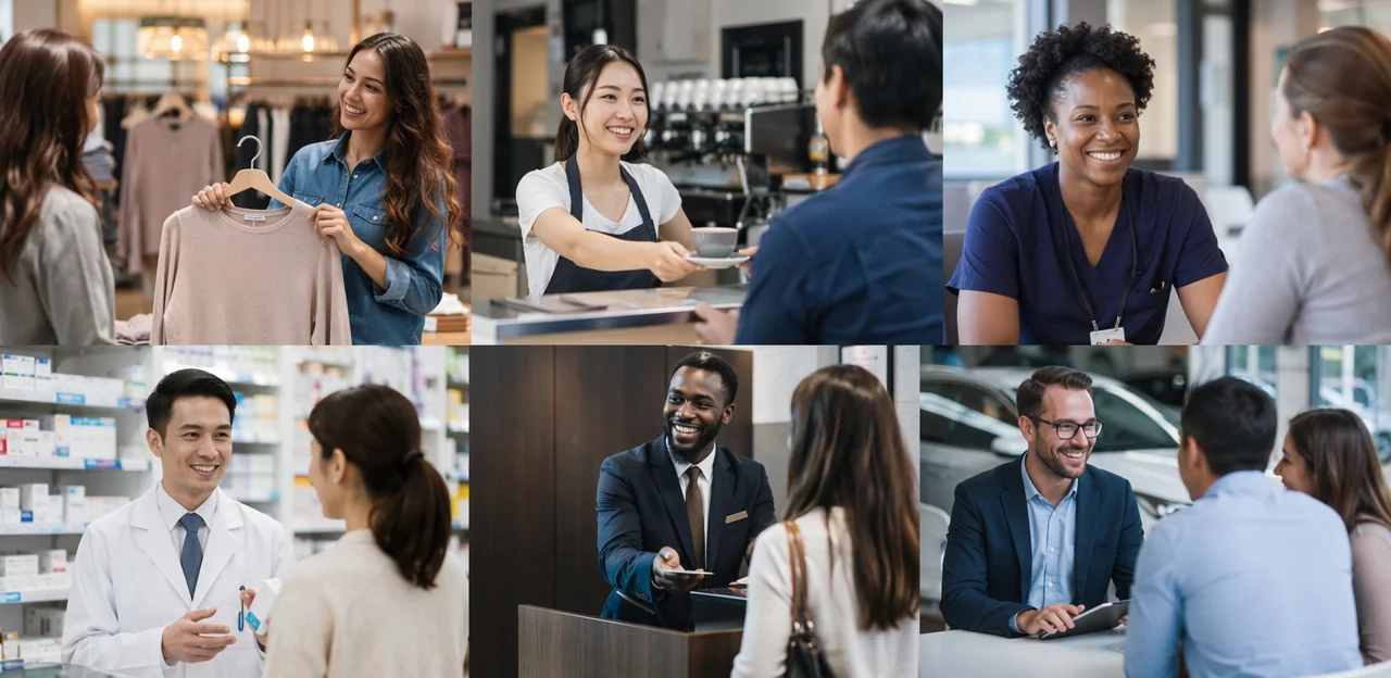 Ejemplos de servicio al cliente personalizado en distintas industrias